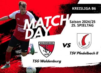 2. Mannschaft – Kreisliga B6 Vorbericht 25. Spieltag: TSG Waldenburg – TSV Pfedelbach II