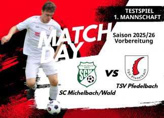 1. Mannschaft: Testspiel in Michelbach/Wald