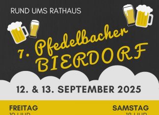 Pfedelbacher Bierdorf am 12. & 13. September 2025