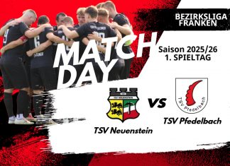 1. Mannschaft – Bezirksliga Franken Vorbericht 1. Spieltag: TSV Neuenstein – TSV Pfedelbach