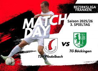 1. Mannschaft – Bezirksliga Vorbericht 3. Spieltag: TSV Pfedelbach – TG Böckingen