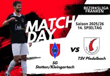 1. Mannschaft – Bezirksliga Franken Vorbericht 14. Spieltag: SG Stetten/Kleingartach – TSV Pfedelbach