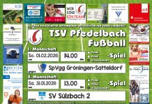 1. Mannschaft am kommenden Sonntag gegen Satteldorf, 2. Mannschaft am Samstag gegen Sülzbach 2