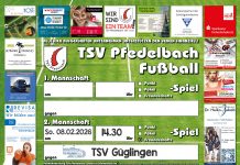 Spiel der 1. Mannschaft am Samstag findet nicht statt, 2. Mannschaft am Sonntag gegen Güglingen