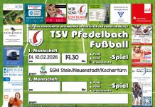 1. Mannschaft am Dienstag mit letztem Testspiel gegen Stein/Neuenstadt/Kochertürn