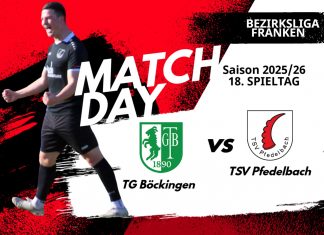1. Mannschaft – Bezirksliga Franken Vorbericht 18. Spieltag: TG Böckingen – TSV Pfedelbach