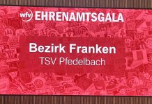 Ehrenamtsgala des wfv und der TSV war dabei!