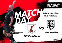 1. Mannschaft – Bezirksliga Vorbericht 19. Spieltag: TSV Pfedelbach – Spfr. Lauffen