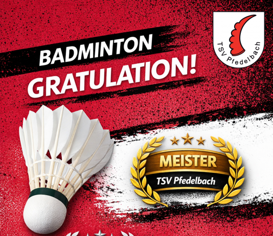 Badminton: Meistertitel und Vizemeisterschaft gesichert