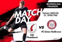 1. Mannschaft – Bezirksliga Vorbericht 21. Spieltag: TSV Pfedelbach – FC Union Heilbronn