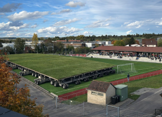 Aprilscherz! TSV Pfedelbach enthüllt revolutionäres Spielfeldsystem!