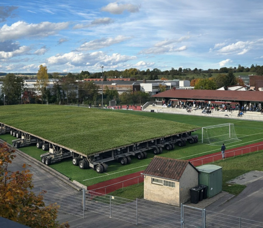 TSV Pfedelbach enthüllt revolutionäres Spielfeldsystem!