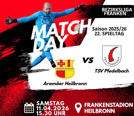 1. Mannschaft – Bezirksliga Franken Vorbericht 22. Spieltag: Aramäer Heilbronn – TSV Pfedelbach