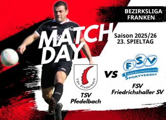 1. Mannschaft – Bezirksliga Vorbericht 23. Spieltag: TSV Pfedelbach – FSV Friedrichshaller SV