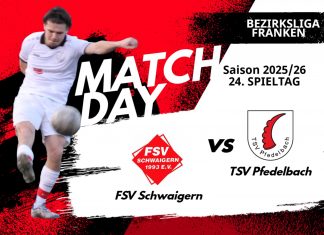 1. Mannschaft – Bezirksliga Franken Vorbericht 24. Spieltag: FSV Schwaigern – TSV Pfedelbach