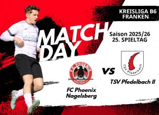 2. Mannschaft – Kreisliga B6 Vorbericht 25. Spieltag: FC Phoenix Nagelsberg – TSV Pfedelbach II
