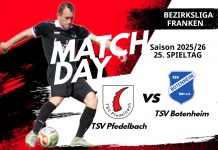 1. Mannschaft – Bezirksliga Vorbericht 25. Spieltag: TSV Pfedelbach – TSV Botenheim