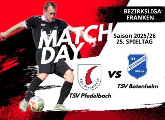 1. Mannschaft – Bezirksliga Vorbericht 25. Spieltag: TSV Pfedelbach – TSV Botenheim