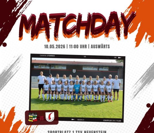 Frauen – Regionenliga 19. Spieltag: TSV Neuenstein II – TSV Pfedelbach 6:1 (2:0)