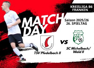 2. Mannschaft – Kreisliga B6 Vorbericht 26. Spieltag: TSV Pfedelbach II – SC Michelbach/Wald II