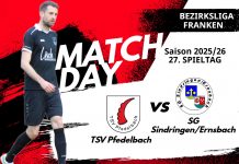 1. Mannschaft – Bezirksliga Vorbericht 27. Spieltag: TSV Pfedelbach – SG Sindringen/Ernsbach