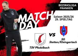1. Mannschaft – Bezirksliga Vorbericht 29. Spieltag: TSV Pfedelbach – SG Stetten/Kleingartach