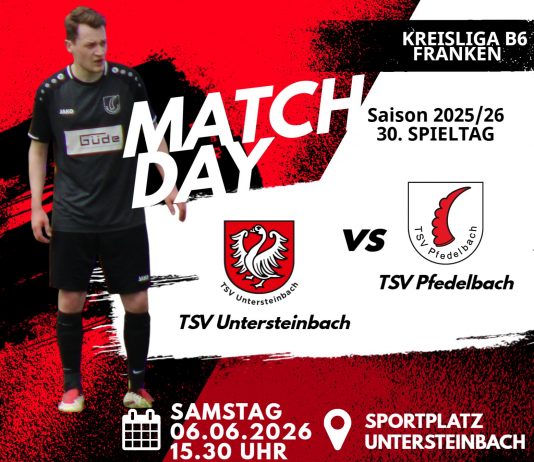 2. Mannschaft – Kreisliga B6 Vorbericht 30. Spieltag: TSV Untersteinbach – TSV Pfedelbach II