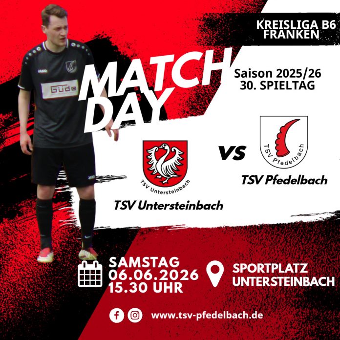 2. Mannschaft – Kreisliga B6 Vorbericht 30. Spieltag: TSV Untersteinbach – TSV Pfedelbach II