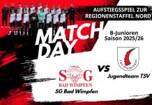 B-Junioren: Aufstiegsspiel zur Regionenstaffel