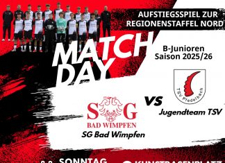 B-Junioren: Aufstiegsspiel zur Regionenstaffel