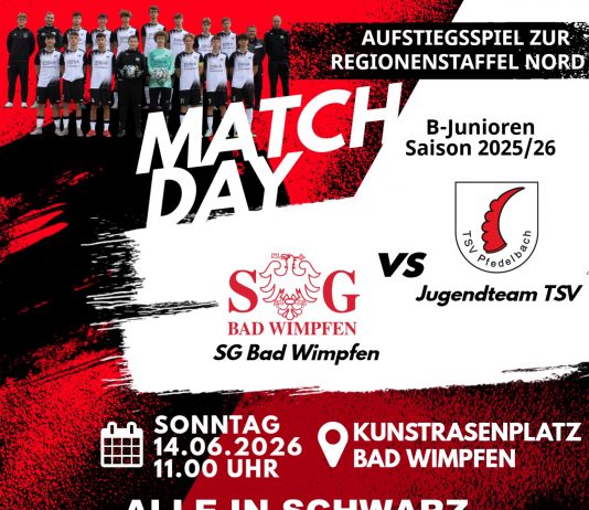 B-Junioren: Aufstiegsspiel zur Regionenstaffel