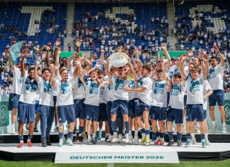 Nevio Ostheimer wird Deutscher Meister mit der TSG Hoffenheim U19