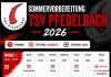 Vorbereitungsplan 1. Mannschaft Vorrunde Saison 2026/27