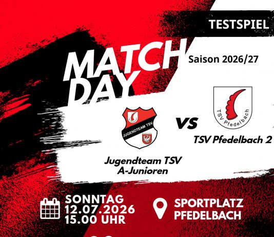 Testspiel: Jugendteam TSV – TSV Pfedelbach 2