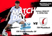 1. Mannschaft – Bezirksliga Franken Vorbericht 3. Spieltag: FSV Friedrichshaller SV – TSV Pfedelbach
