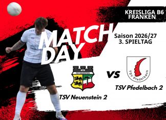 2. Mannschaft – Kreisliga B6 Franken Vorbericht 3. Spieltag: TSV Neuenstein 2 – TSV Pfedelbach 2