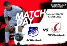 1. Mannschaft – Bezirksliga Franken Vorbericht 4. Spieltag: SV Wachbach – TSV Pfedelbach