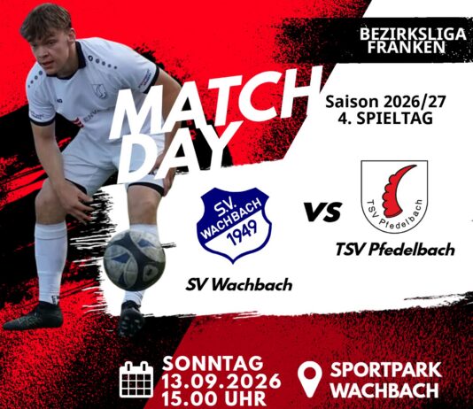 1. Mannschaft – Bezirksliga Franken Vorbericht 4. Spieltag: SV Wachbach – TSV Pfedelbach