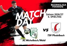 1. Mannschaft – Bezirksliga Franken Vorbericht 5. Spieltag: SC Michelbach/Wald – TSV Pfedelbach