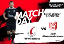 1. Mannschaft – Bezirksliga Vorbericht 9. Spieltag: TSV Pfedelbach – SGM MassenbachHausen