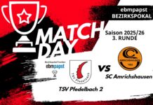 2. Mannschaft – Vorbericht 3. Runde ebm-papst-Bezirkspokal Franken: TSV Pfedelbach 2 – SC Amrichshausen