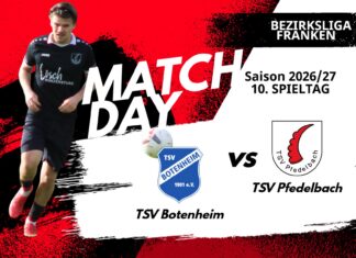 1. Mannschaft – Bezirksliga Franken Vorbericht 10. Spieltag: TSV Botenheim – TSV Pfedelbach